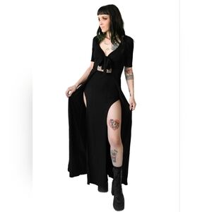Foxblood Marcie Maxi Dress (M)